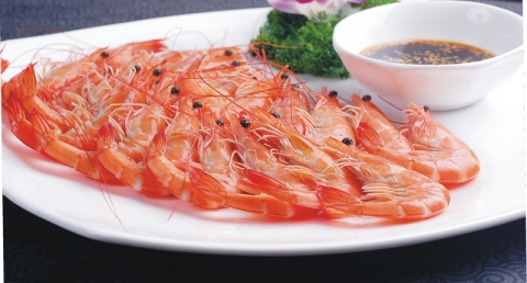 Scalded Prawns